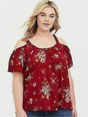 Torrid Cold Shoulder Top